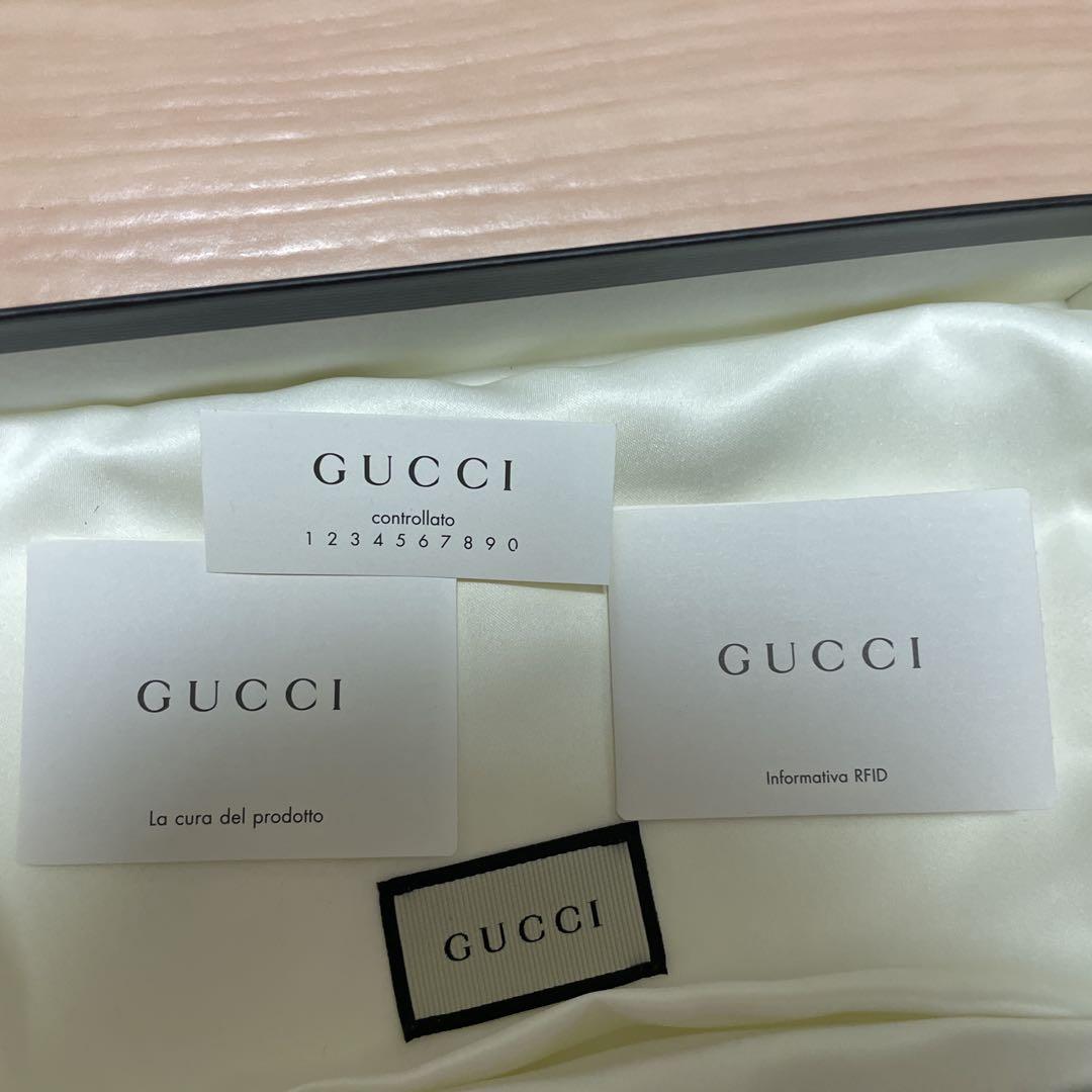 [新品未使用] GUCCI グッチシマ GG柄 ラウンドファスナー 長財布