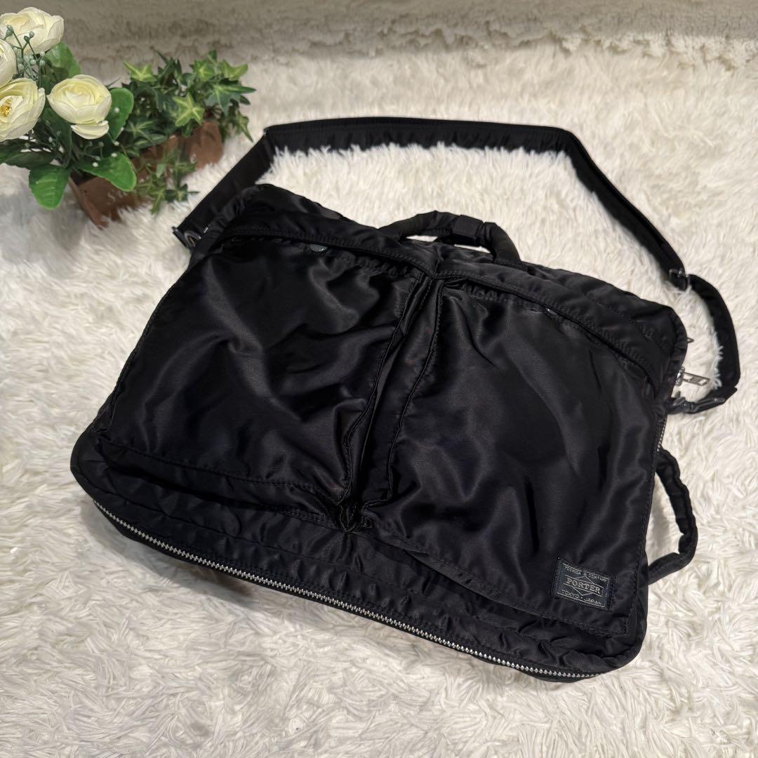 【美品】PORTER ポーター タンカー 3way ブリーフケース リュック