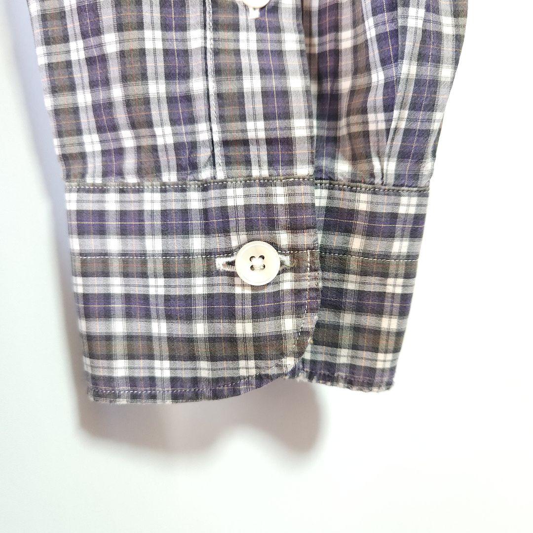 comoli 19ss タータンチェックシャツ