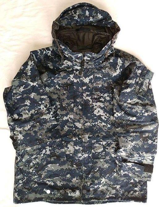 米軍 NAVY ECWCS NWU デジタルカモ パーカー M-S - www