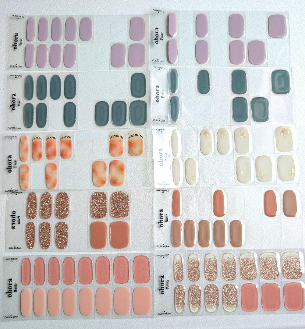 オホーラ ネイルシール まとめ売り 楽天市場】【公式】パーツ：parts-nail ohora gelnails nail