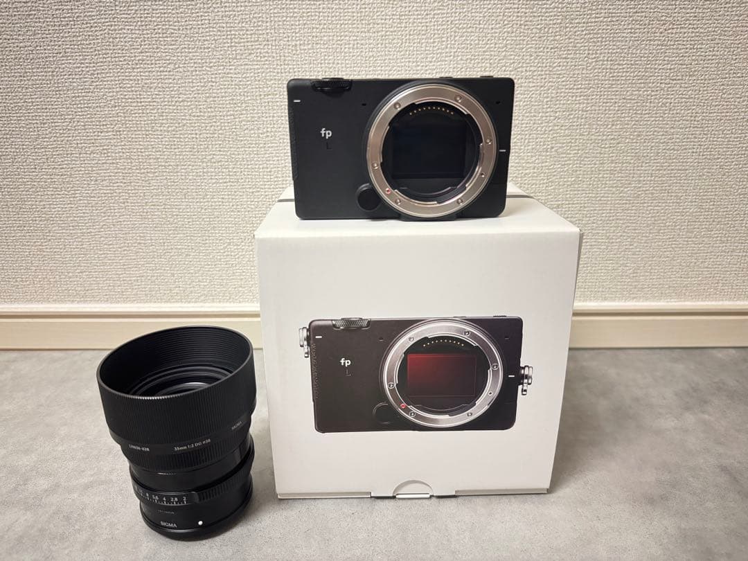 【極美品】Sigma fp L 35mm F2 ミラーレスカメラ