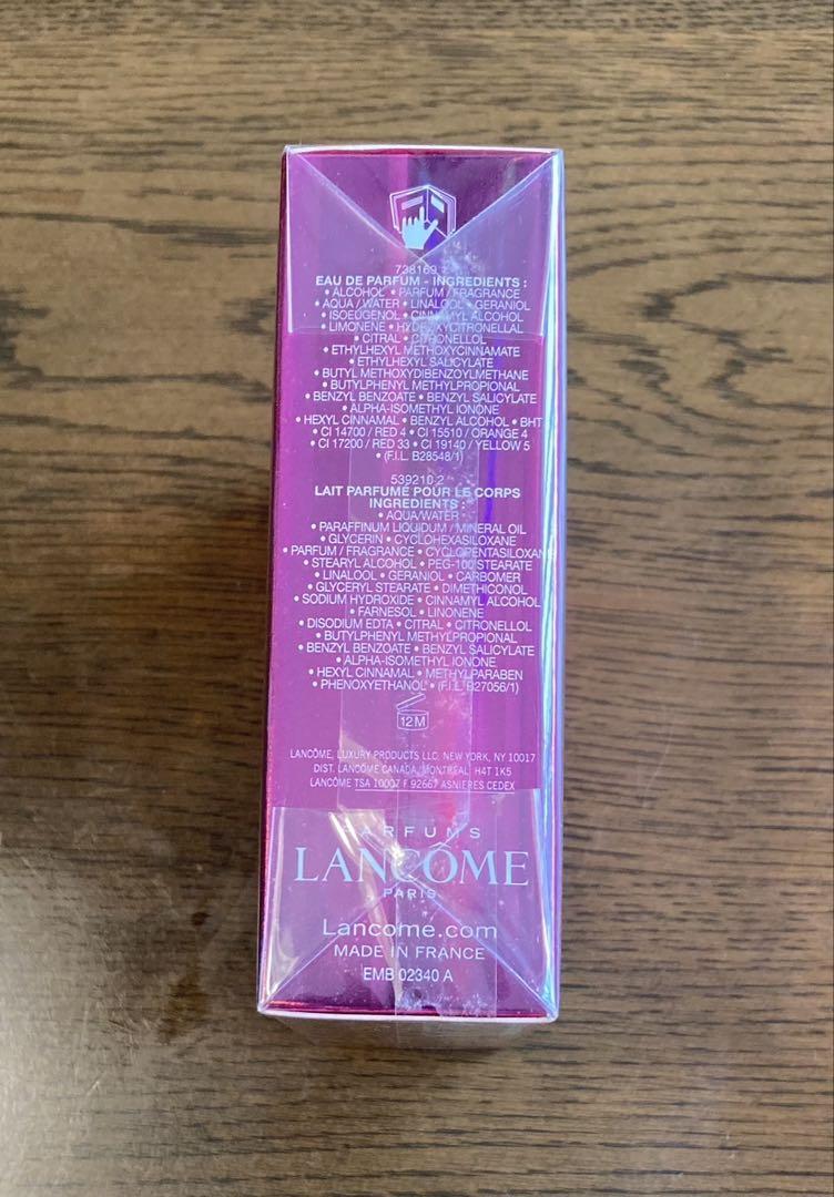 【未使用】LANCOME Miracle 香水セット 2x50ml