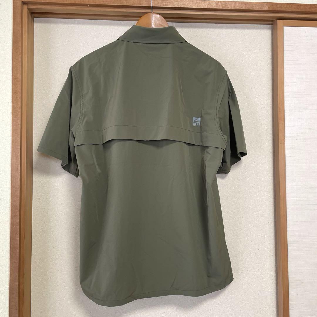 REEF  リーフ　BAJA COLAR SHIRTS   半袖シャツ　L