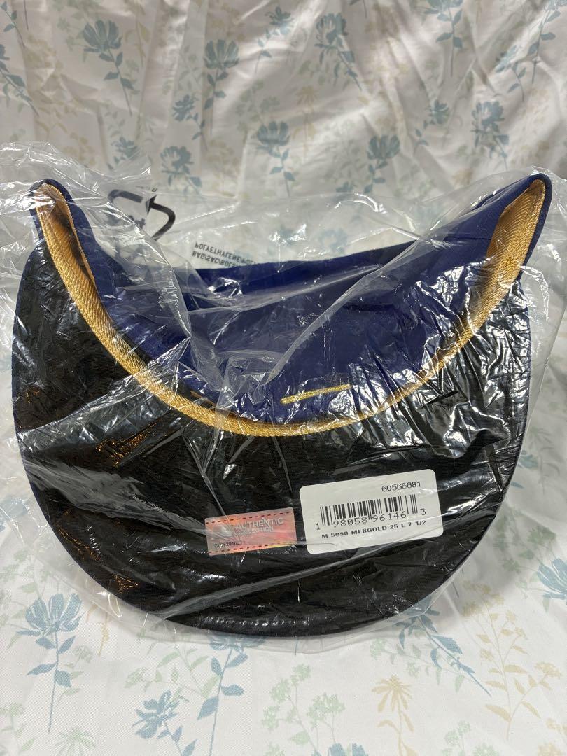 新品 ドジャース ニューエラ ゴールドコレクション 59FIFTY 7 1/4