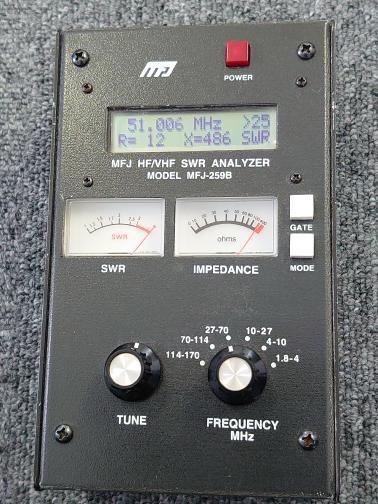 MFJ-259B　SWR アンテナアナライザー Yahoo!オークション -「mfj-259b」の落札相場・落札価格