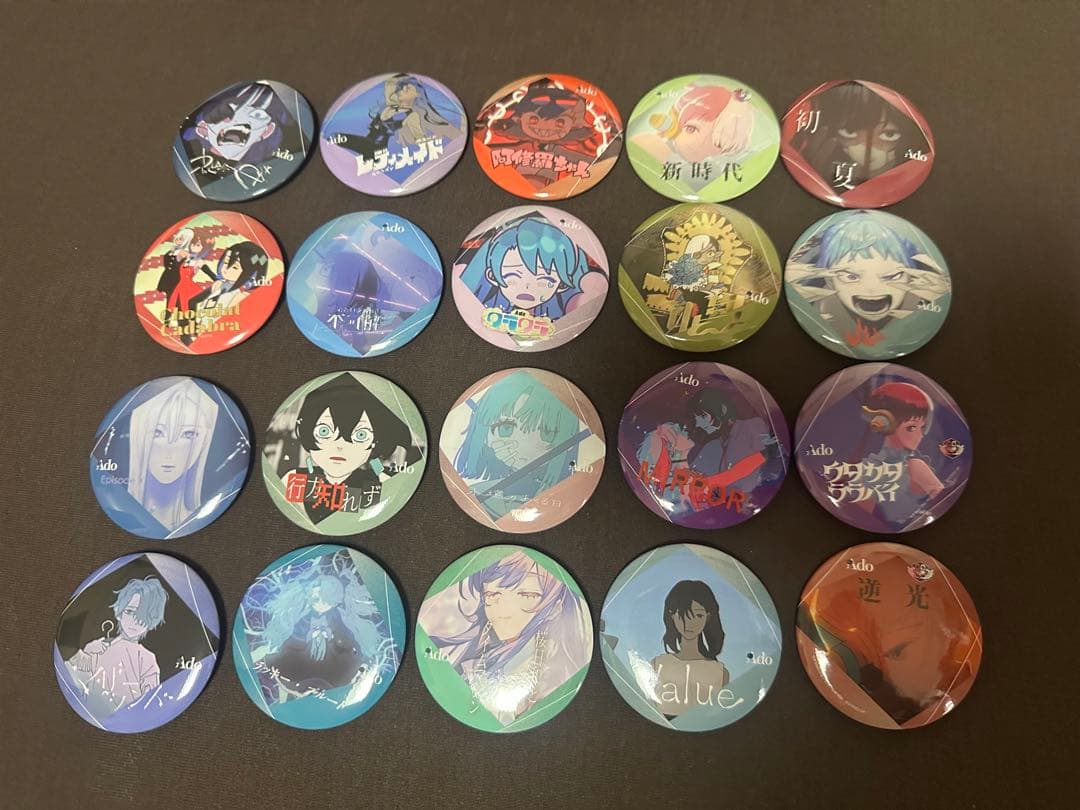 Ado ポップアップストア 5th ランダム缶バッジ 20点新品、♥