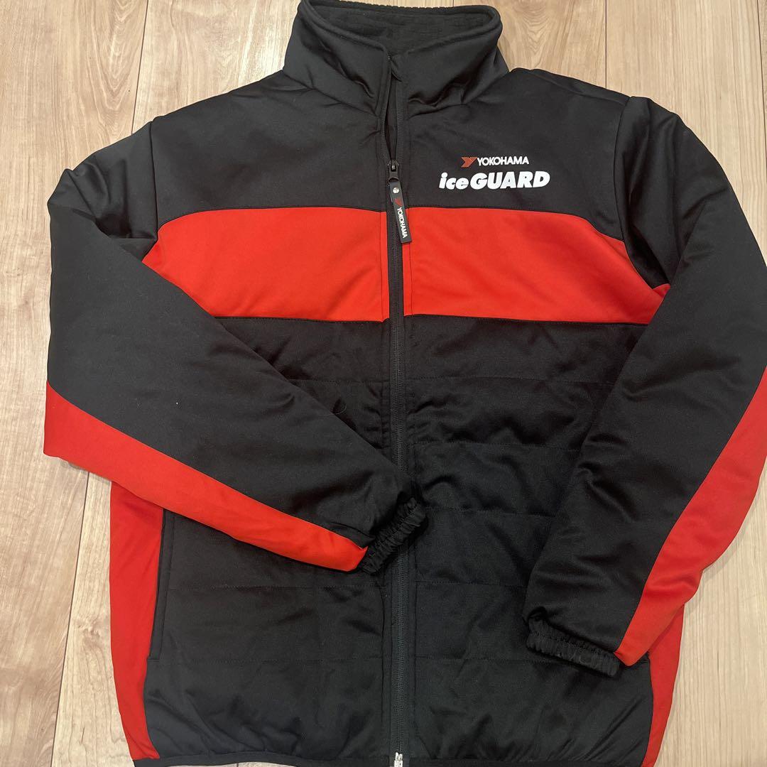 YOKOHAMA iceGUARD ジャケット 黒/赤S 5,555円