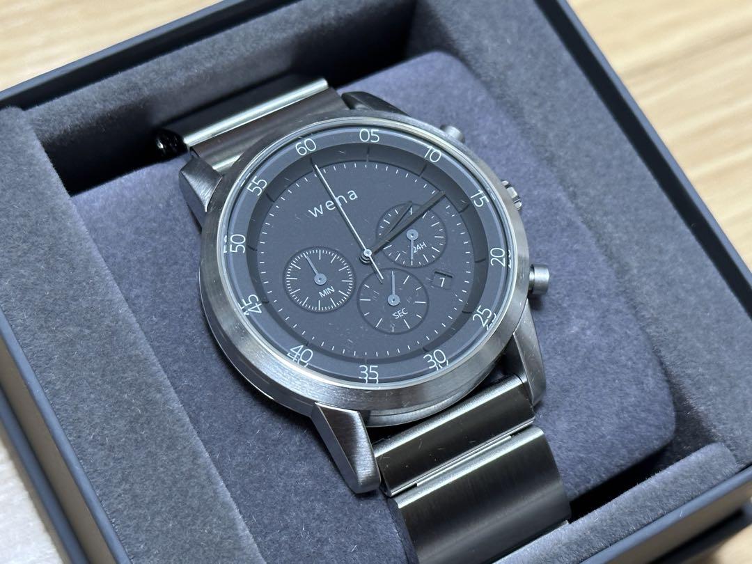 SONY Wena Chronograph Silver WN-WC01S