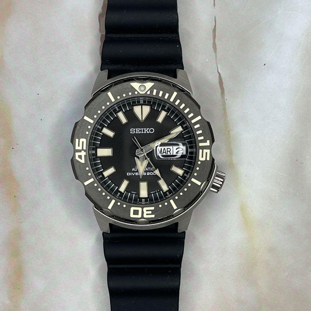 【未使用品】セイコー Seiko プロスペックス ダイバースキューバ ラバー