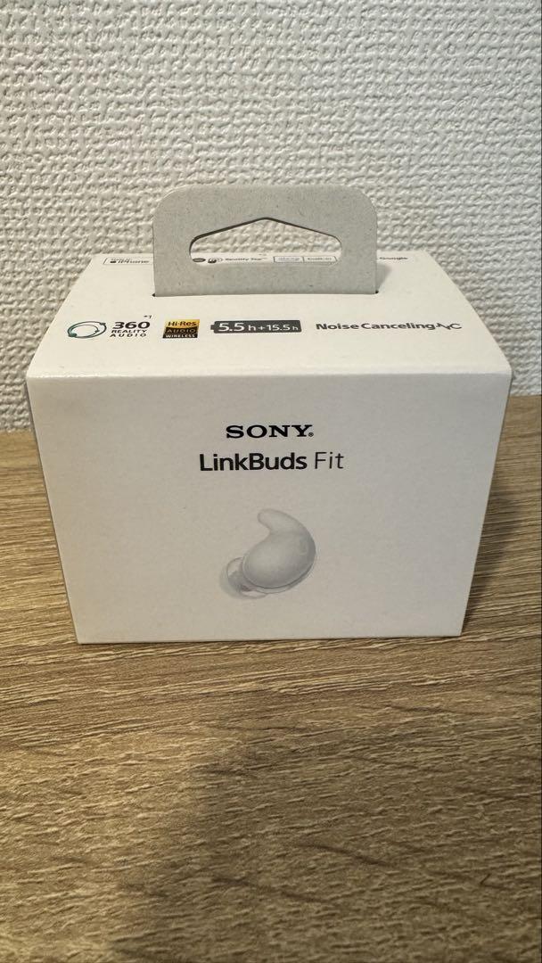 【新品・未開封】Sony LinkBuds fit ワイヤレスイヤホン　ホワイト