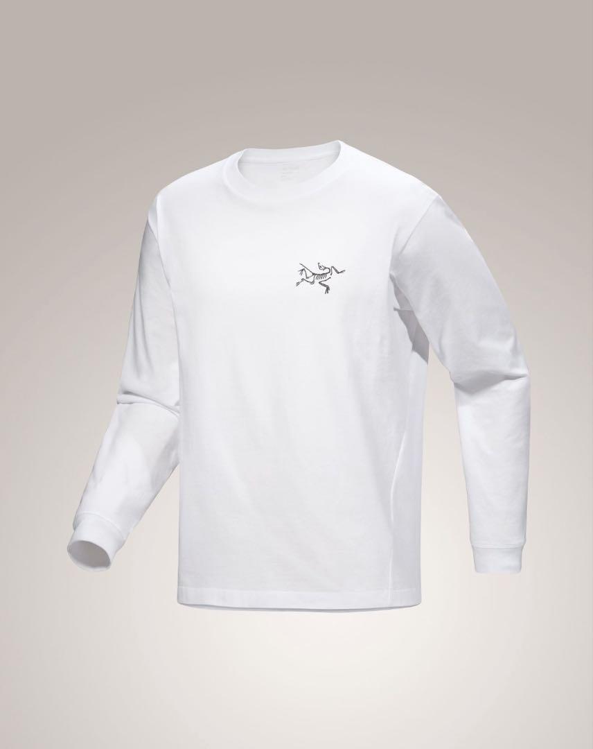 新品 アークテリクス クラッグ コットン ロングスリーブ Tシャツ ホワイト L