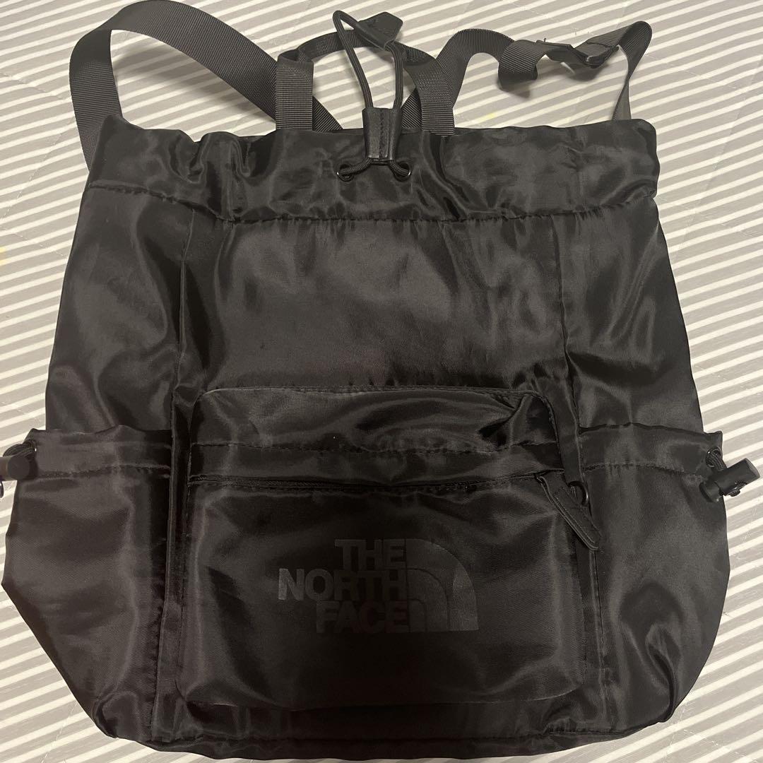 THE NORTH FACE 巾着型リュック ブラック