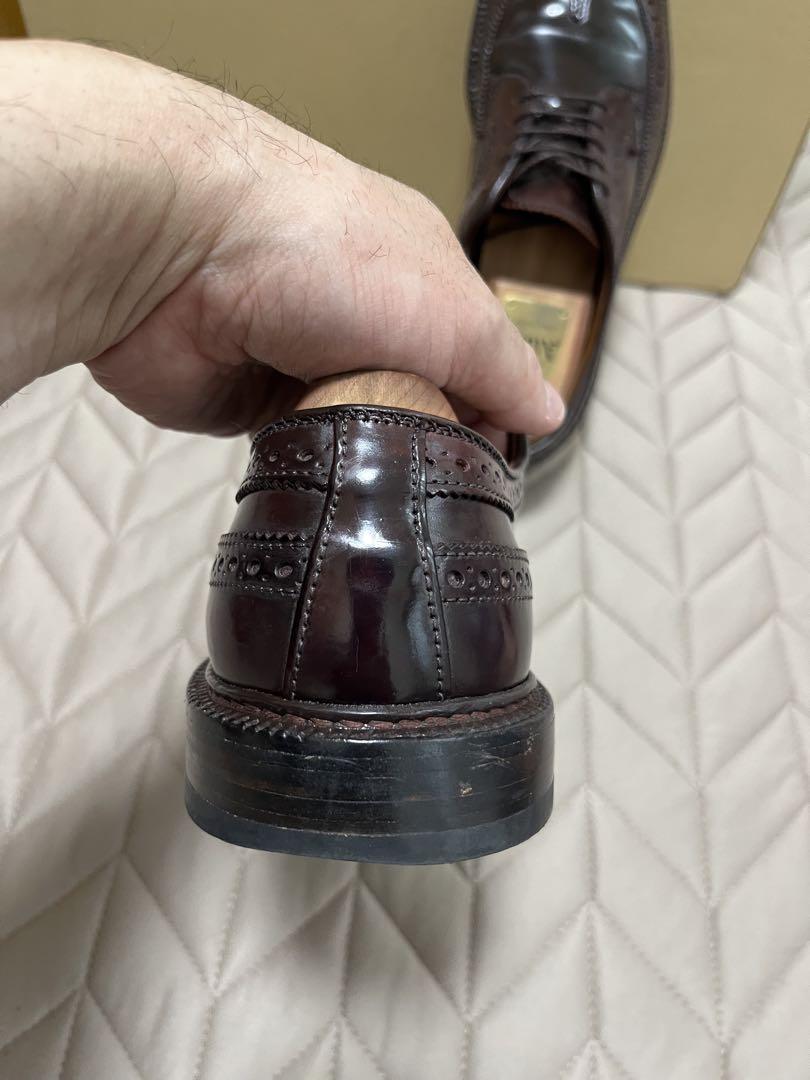 美品 オールデン Alden 975 7d バーガンディ　コードバン