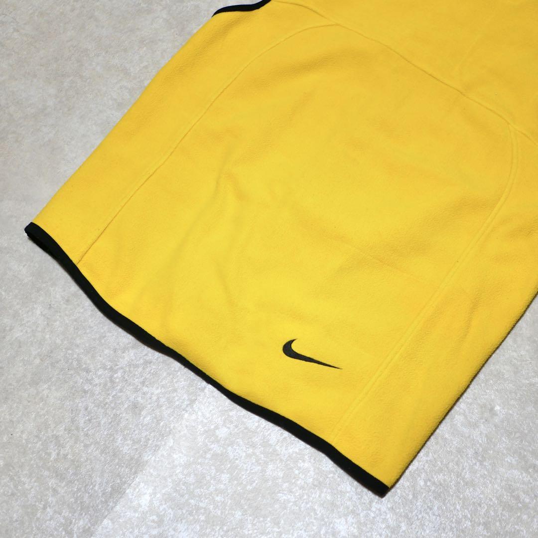 00's NIKE ACG スウッシュ刺繍フリースベスト