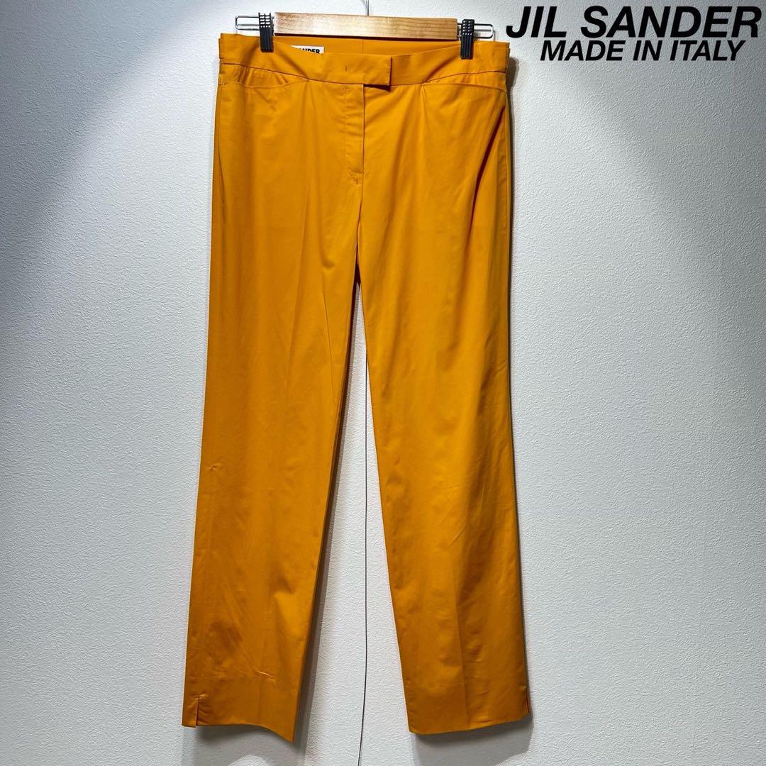 Jil Sander 25SS パンツ マルチカラー Made In Italy 希少 美品 ジルサンダー 上質 サイドスリット デザイン