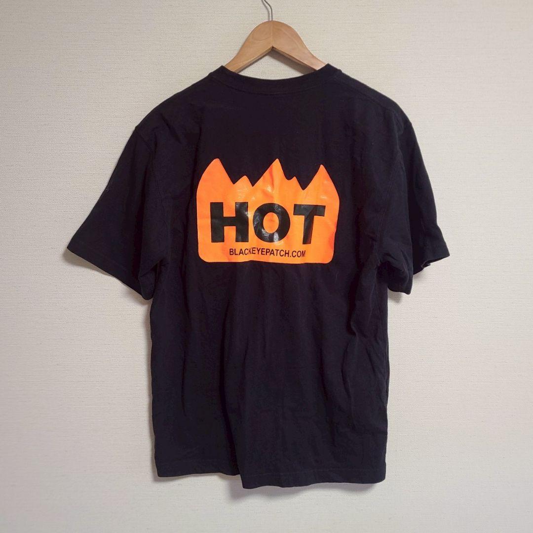 ブラックアイパッチ HOTラベル Tシャツ 半袖 ロゴ M 黒眼帯 5,310円