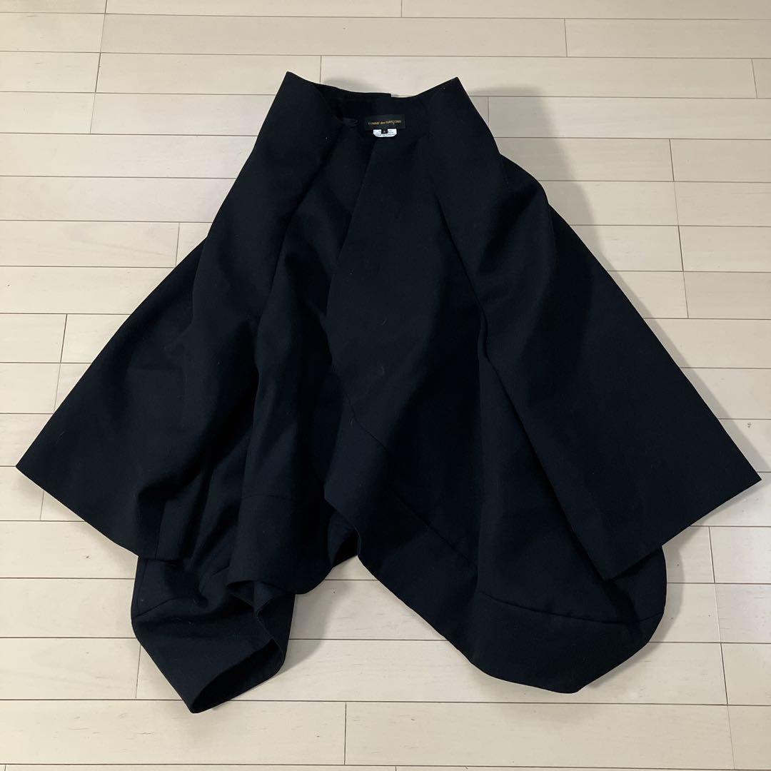 5.30COMME des GARCONS コムデギャルソン コート ブラックS