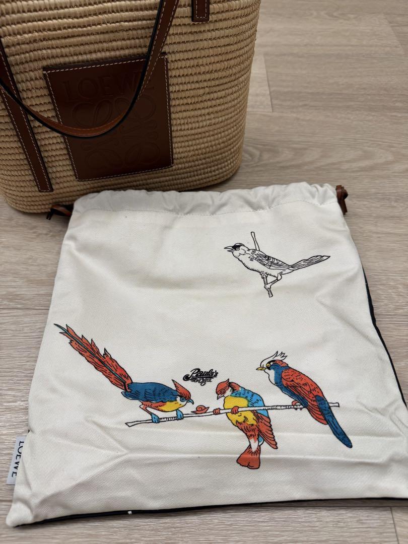 LOEWE カゴバック　巾着袋付き★