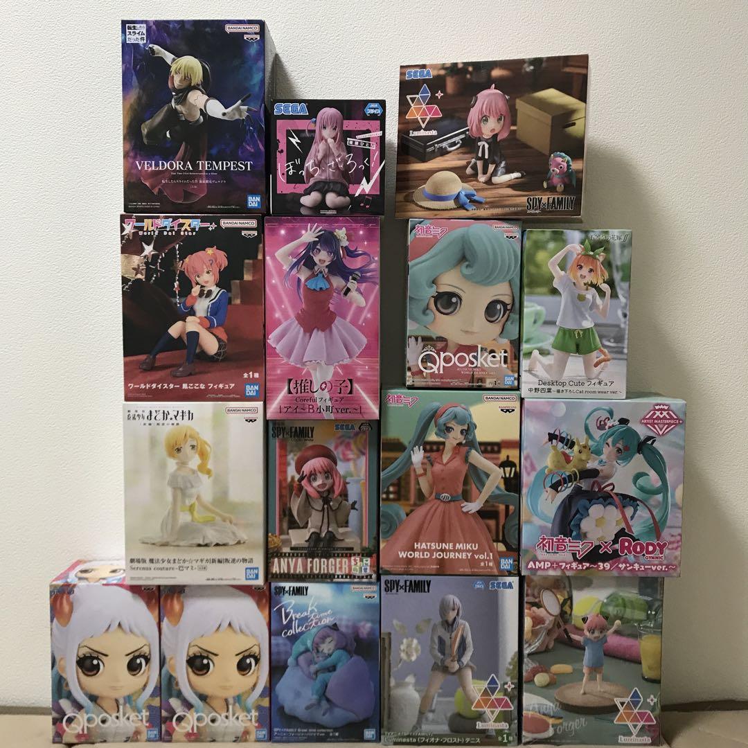 新作あり　人気アニメ　フィギュア　まとめ売り　16体