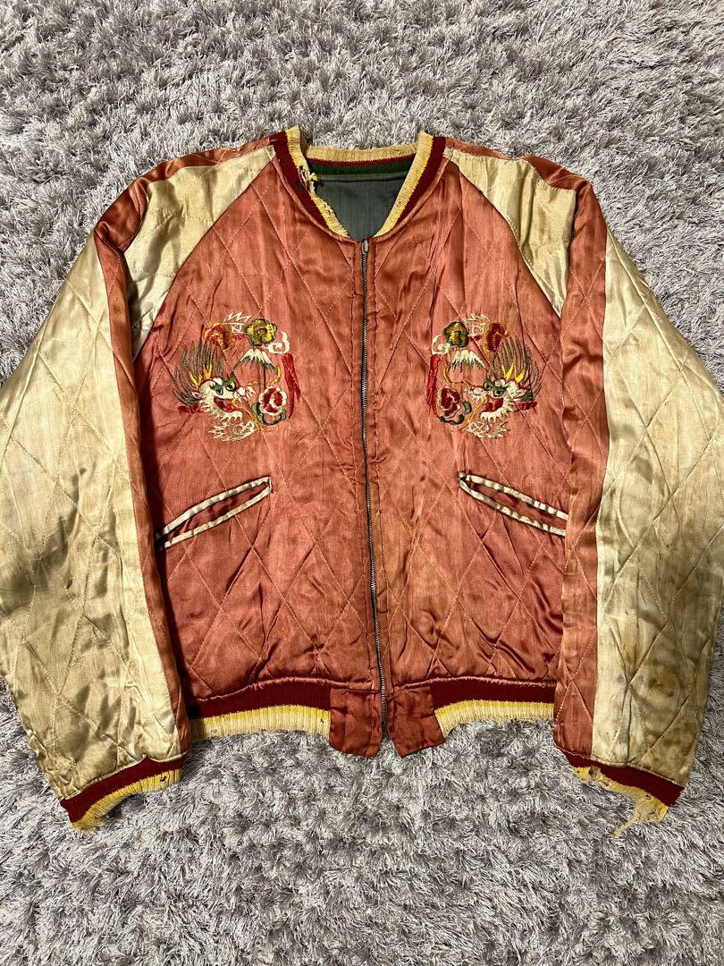 VINTAGE ヴィンテージ 50s YKKファスナー スーベニアジャケット