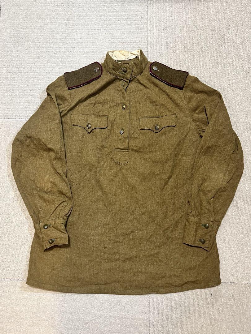 M43 ルパシカ戦闘服 ソ連軍国境警備隊肩章付き｜Yahoo!フリマ
