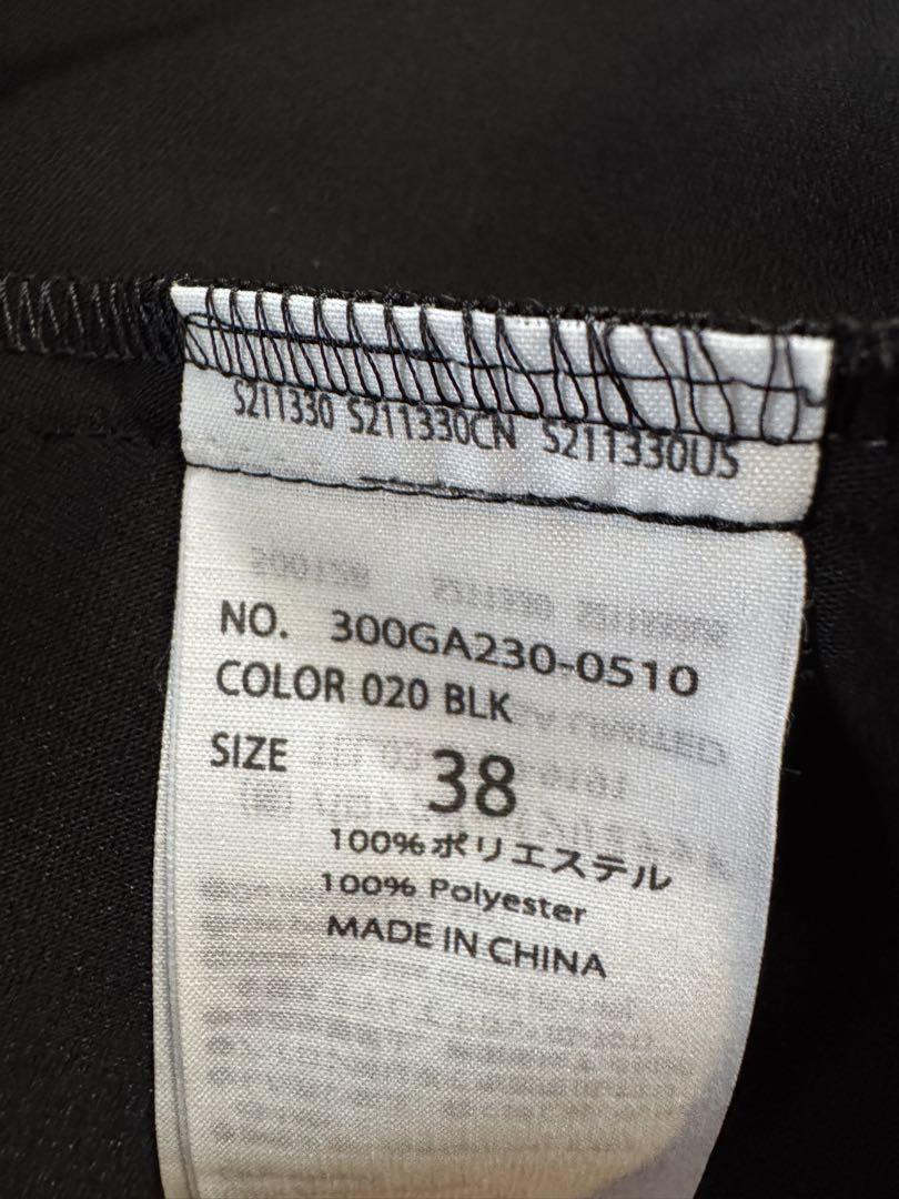 エンフォルド BOX-TACK JACKET 黒 38