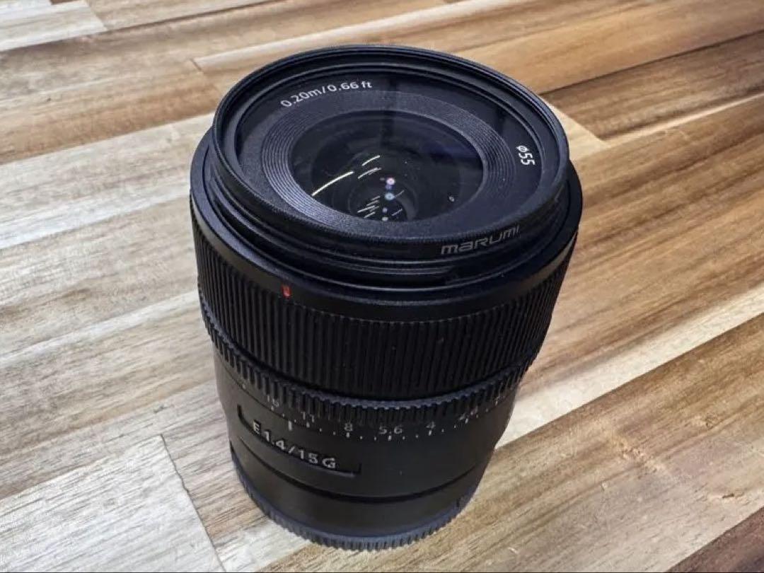 SONY Eマウント Gレンズ F1.4 15mm (SEL15F14G)