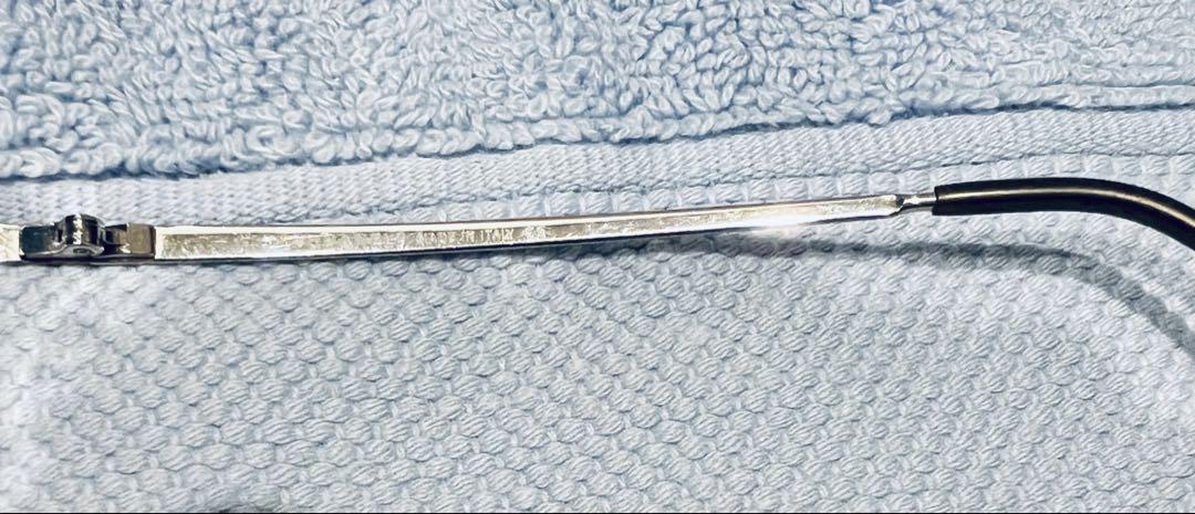 CHANEL グレーグラデーションサングラス　縁無し　ケース不織布有イタリア製