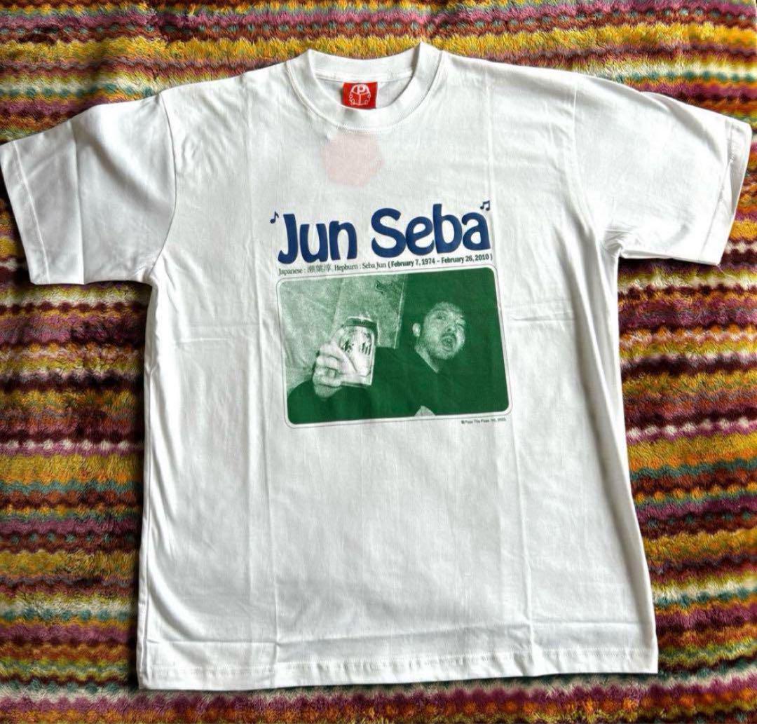 Nujabes Tシャツ Cornelius 白 ヌジャベス XL YEN TOWN MARKET tシャツ 「Nujabes」ヌジャベス ロゴ Tシャツ
