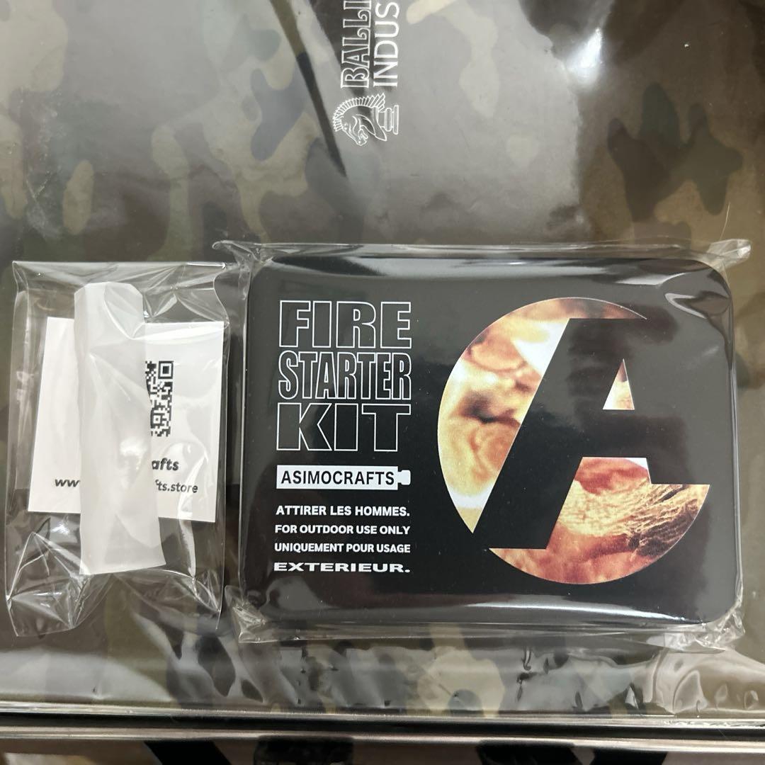 本店は アシモクラフツ asimocrafts ファイヤースターターキット 蓄光 バーベキュー・調理用品