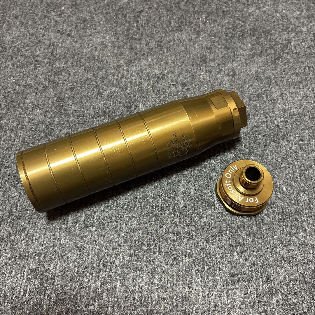 C&C Rex MG7 .308タイプ サプレッサー 14mm逆ネジ