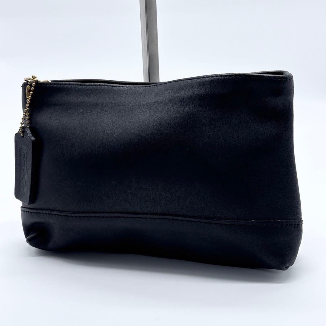 コーチ COACH ポーチ ビンテージ ブラック 黒