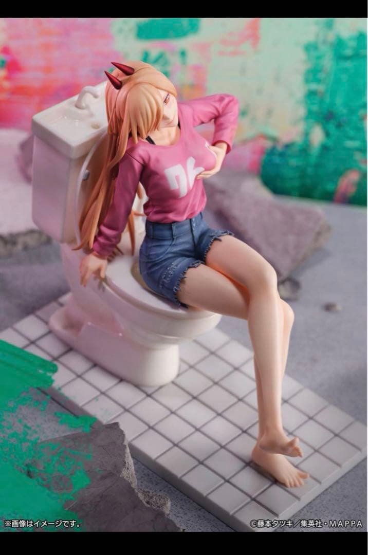 新品】チェンソーマン パワー フィギュア トイレ ニャーコ 付き - メルカリ