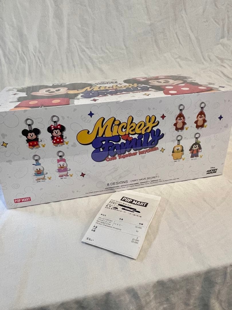 【新品未開封】POP MART ミッキーファミリー アソート シュリンク付き 【新品未開封】POP MART ミッキーファミリー アソート シュリンク付き