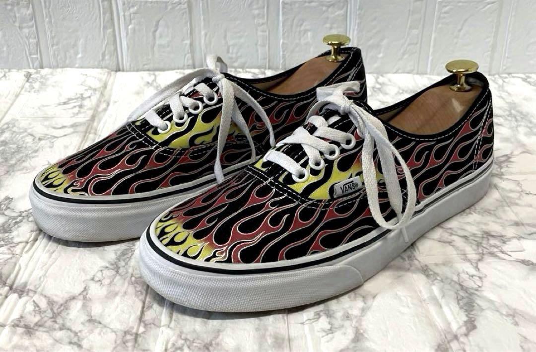 VANS authentic flames ファイヤーパターンバンズ 限定復刻!!! ☆ Vans ☆ OLD SKOOL FLAME ファイヤーパターン
