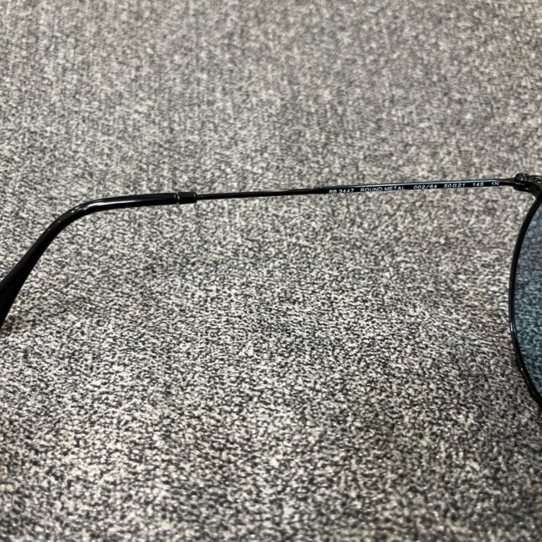 最新！正規品RayBanラウンドメタル RB3447　002/64 ブルーグレー 楽天市場】レイバン ROUND METAL RB3447 002/64 50mm WASHED