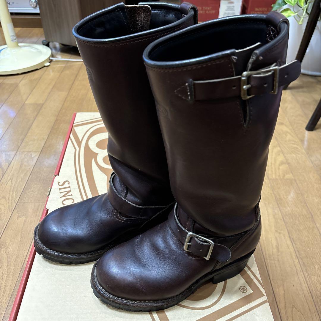 Wesco The Boss ボス　エンジニアブーツ ブラウン　約23.5㎝
