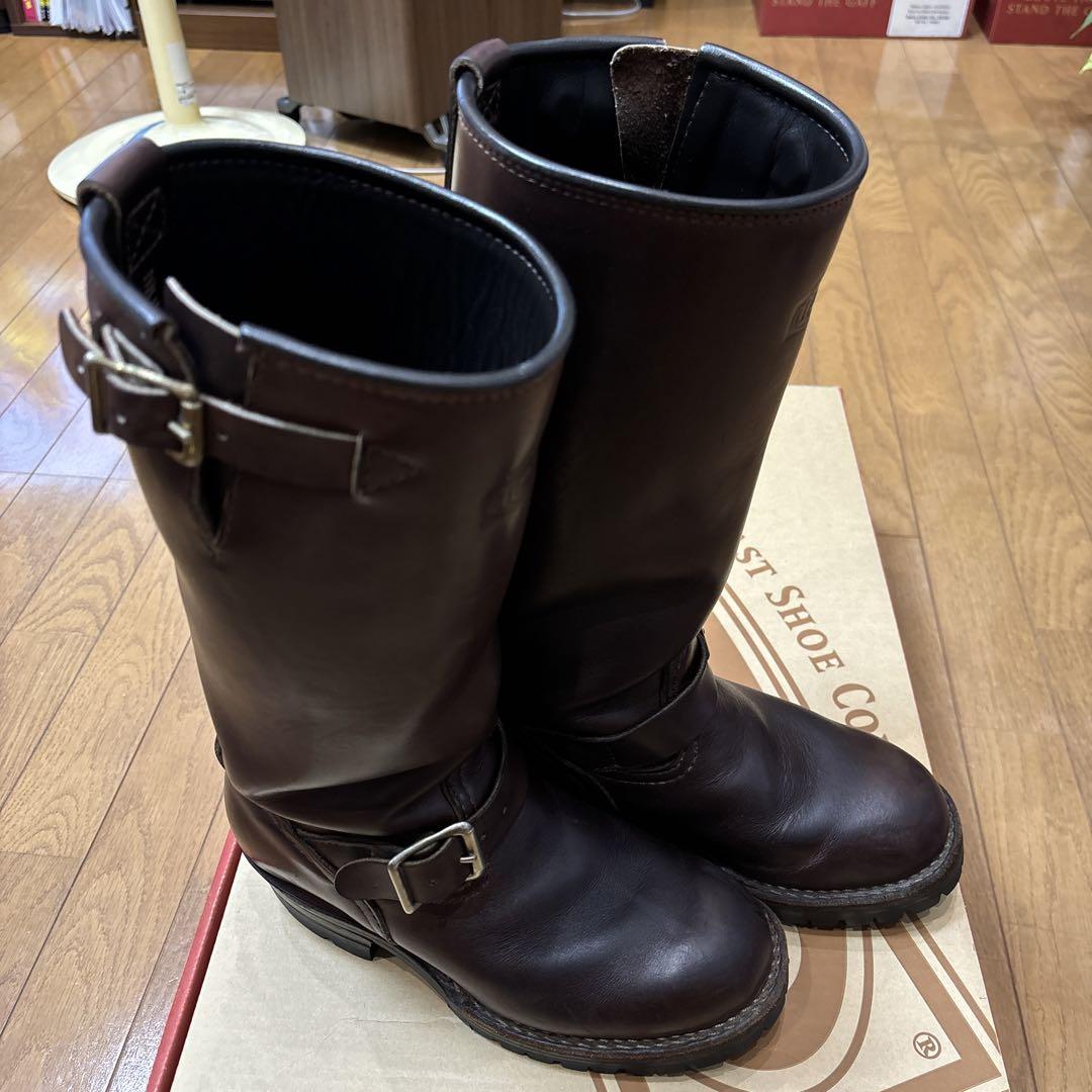 Wesco The Boss ボス　エンジニアブーツ ブラウン　約23.5㎝