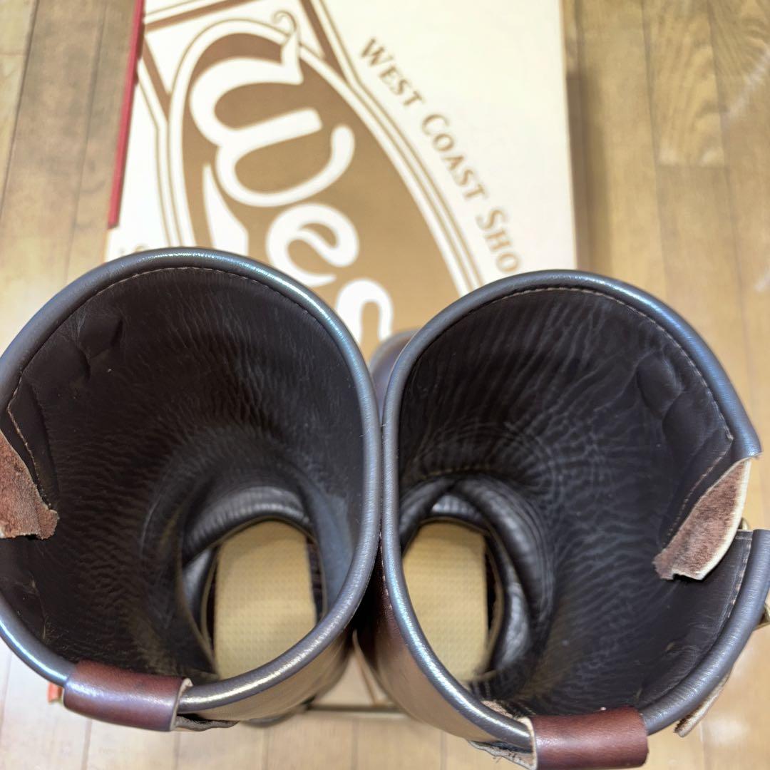Wesco The Boss ボス　エンジニアブーツ ブラウン　約23.5㎝