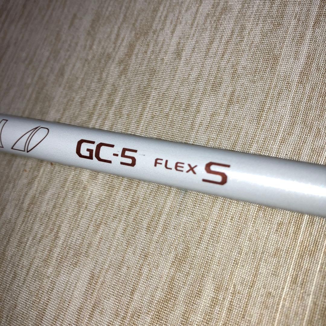 極美品 ツアー AD グラファイトデザイン GC5 S ピン スリーブ 1W