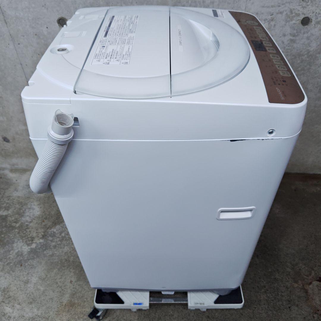 SHARP シャープ ES-T712-T 全自動洗濯機