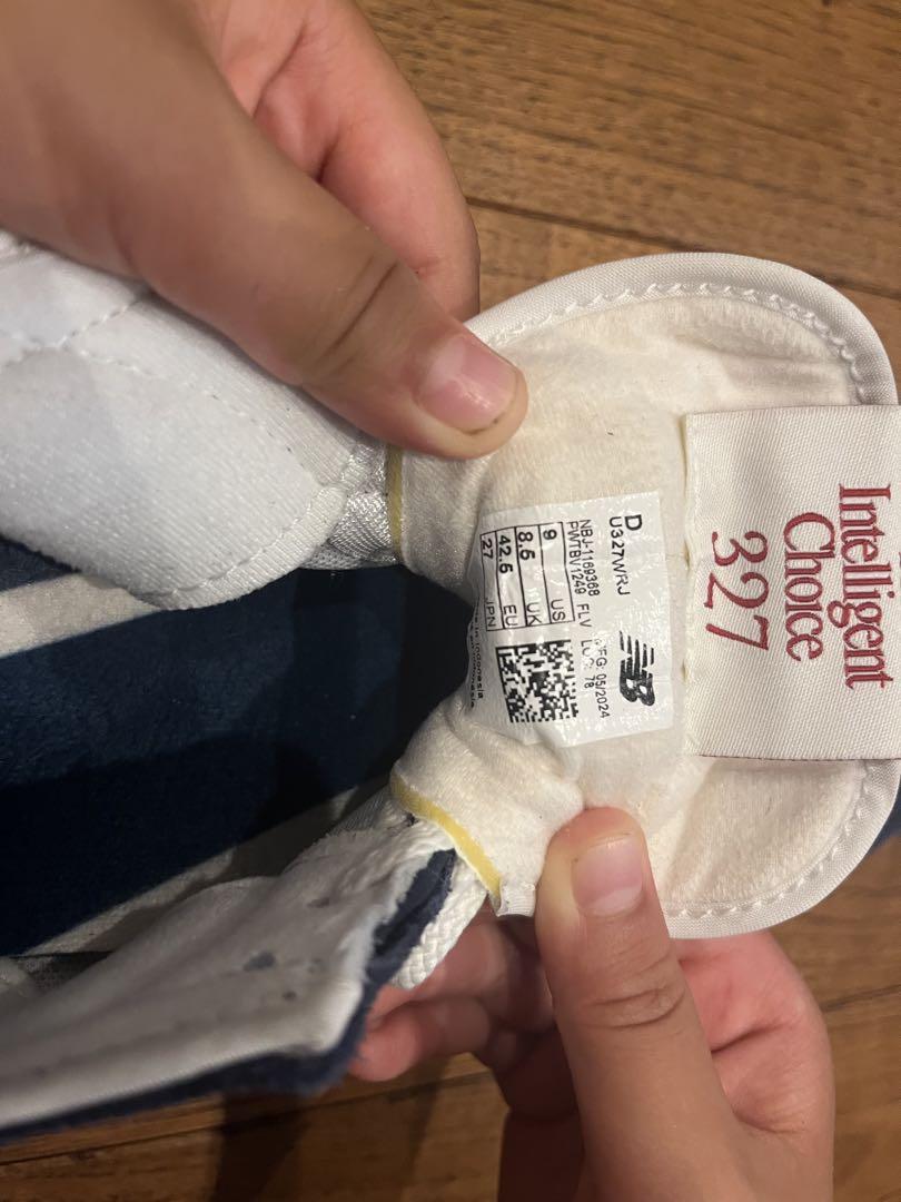 ニューバランス MS327WRJ 27.0 NAVY