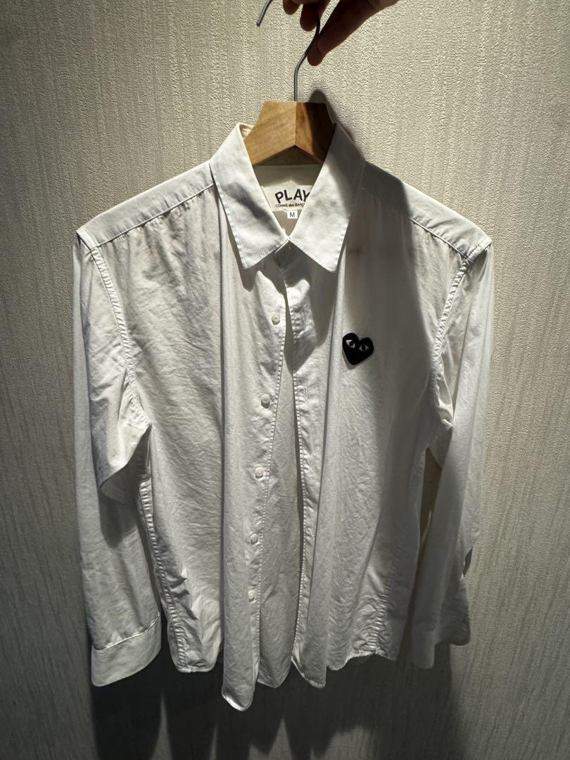 PLAY COMME des GARCONS ホワイトシャツ M
