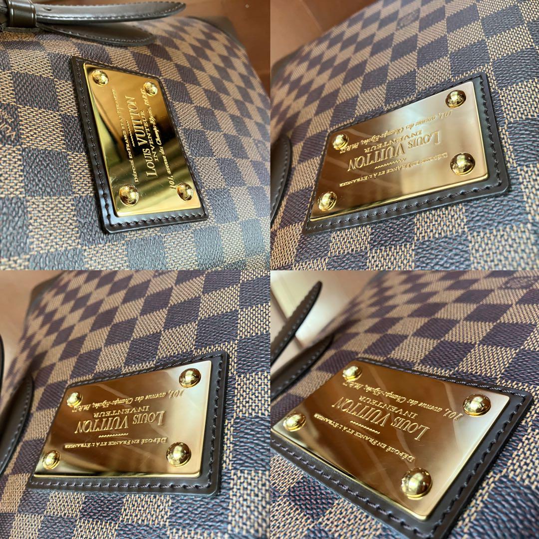 美品　LOUIS VUITTON ダミエ エベヌ ハムステッドMM バッグ