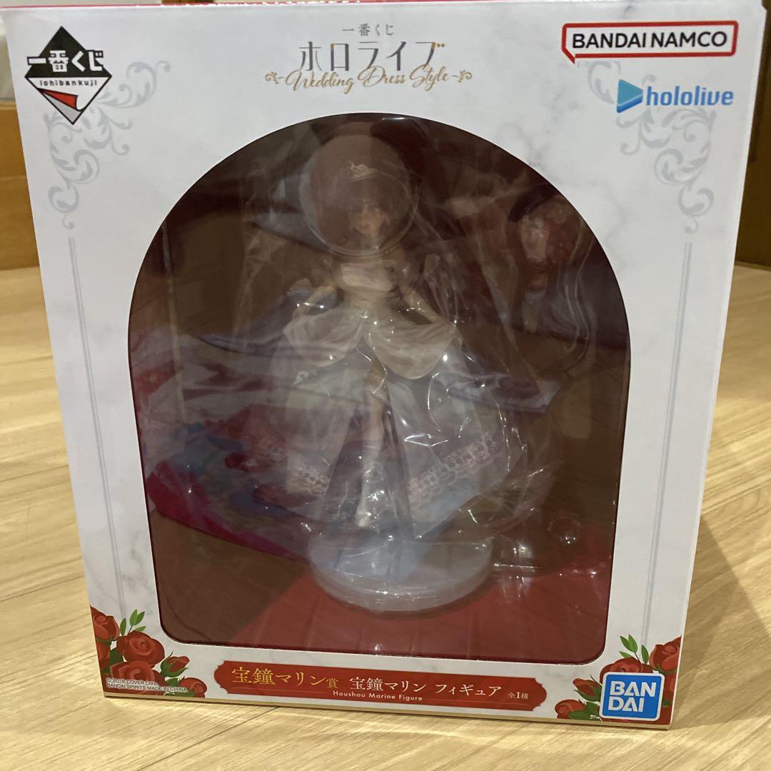 マリンフィギュア アクリルスタンド 缶バッジ セット一番くじ　紹介ご覧ください ホロライブ一番くじ 宝鐘マリン フィギュア ビジュアルボード