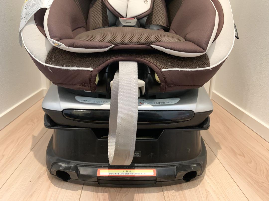 Combi ラクティアターン エッグショック 新生児 回転 チャイルドシート
