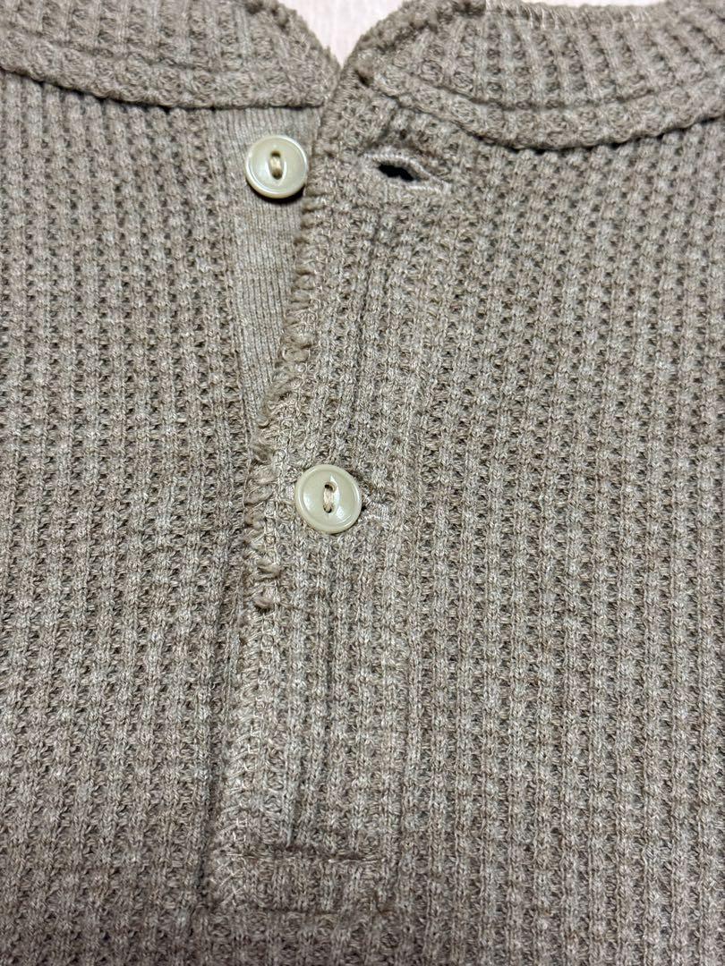 【未使用】アパルトモン SFSC PRINTED HENLEY NECK TOP