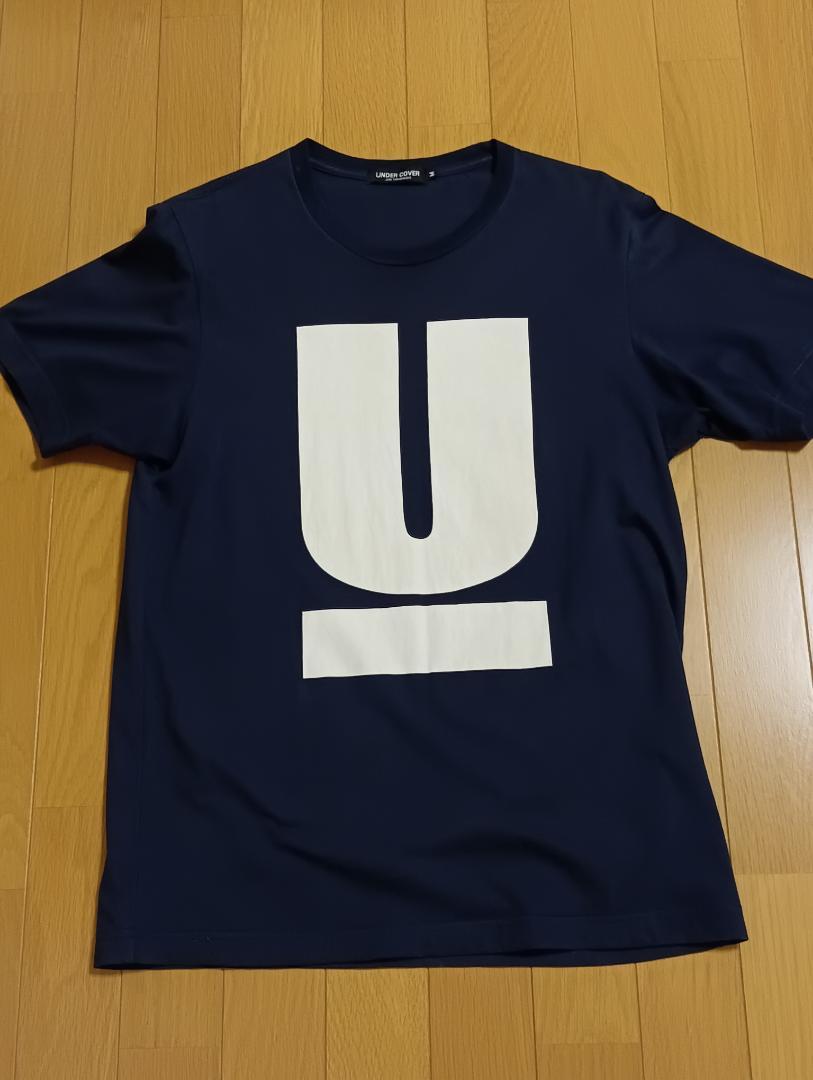 UNDER COVER アンダーカバー ネイビー ロゴTシャツ M - メルカリ