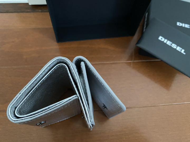ルカリ ディーゼル シルバー YkDR0-m44880356386 ミニ財布 らくらくメ